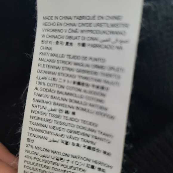 Calvin Klein Jeans Men's sweater sz.XL zip up gray/black (B) - Picture 10 of 12